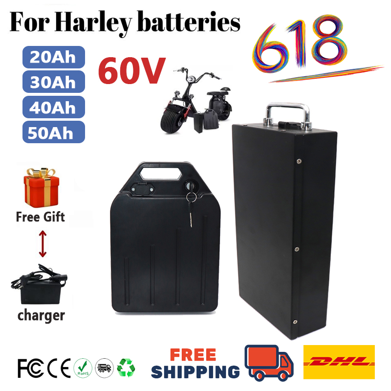 60V 50Ah Electric Scooter Battery - بطارية ليثيوم 18650 بجهد 60 فولت