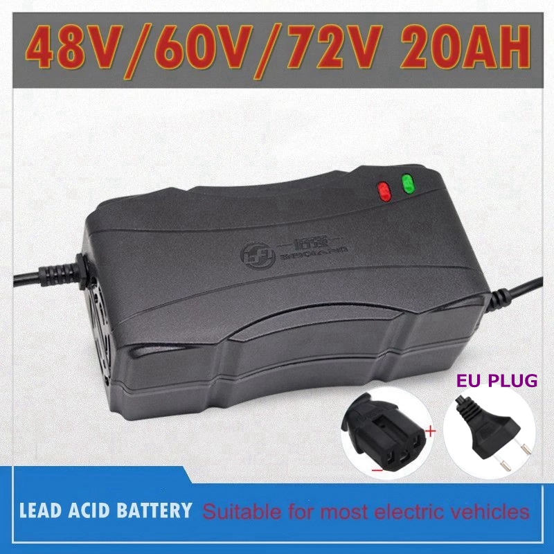 84V 20A Smart Charger - 48 فولت/60 فولت/72 فولت 2.8A الذكية