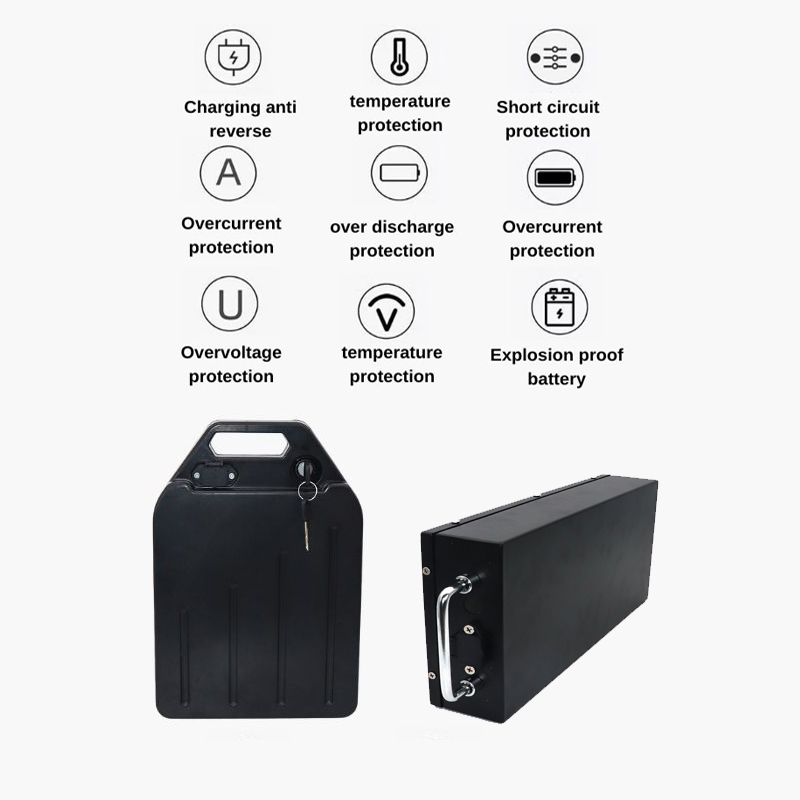 بطارية ليثيوم 18650 بجهد 60 فو - مراجعة 60V 50Ah Electric Scooter Battery وسعره