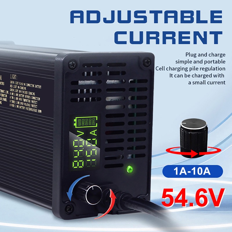 شاحن بطارية ليثيوم قابل للتعدي - مراجعة 84V 20A Smart Charger وسعره