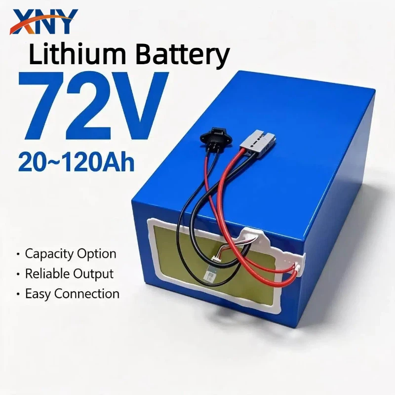 حزمة بطارية ليثيوم XNY عالية ا - مراجعة 72V 40Ah Lifepo4 Battery Pack وسعره