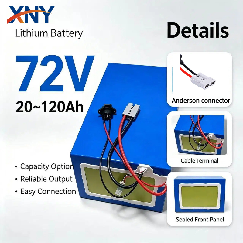 حزمة بطارية ليثيوم XNY عالية ا - مراجعة 72V 40Ah Lifepo4 Battery Pack وسعره