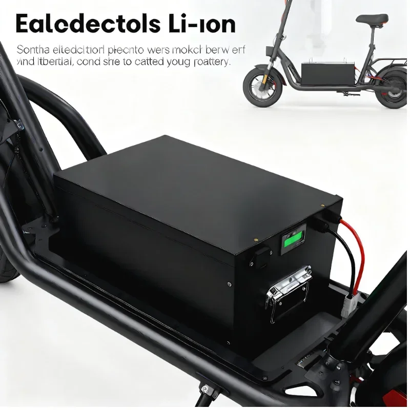 بطارية ليثيوم أيون 84 فولت 50  - مراجعة 72V 40Ah Lifepo4 Battery Pack وسعره