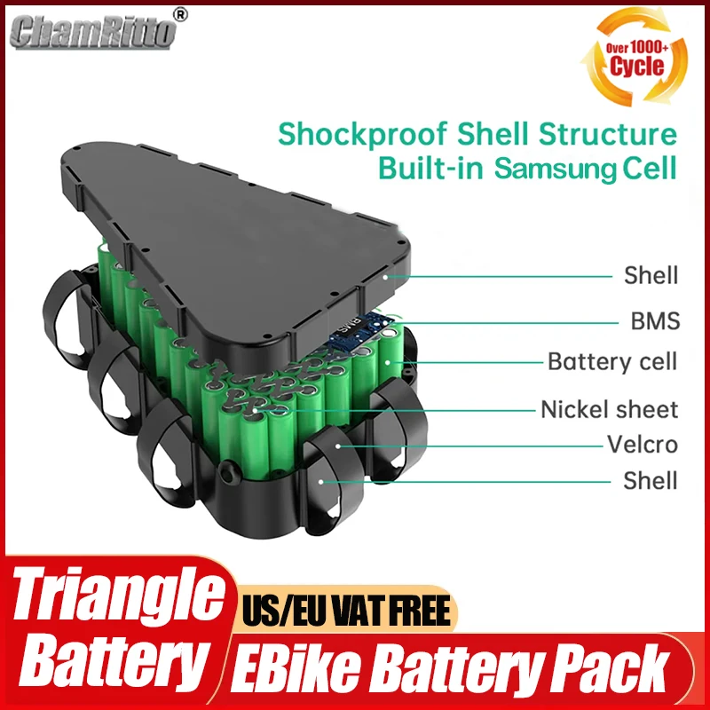دراجة كهربائية ببطارية ليثيوم  - مراجعة 72V 50Ah 21700 Lithium Battery وسعره