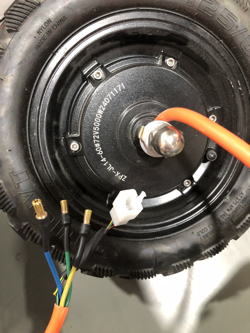 محرك محور بدون فرشاة بقوة 4000 - مراجعة 13 Inch 72V 5000W Brushless Motor وسعره