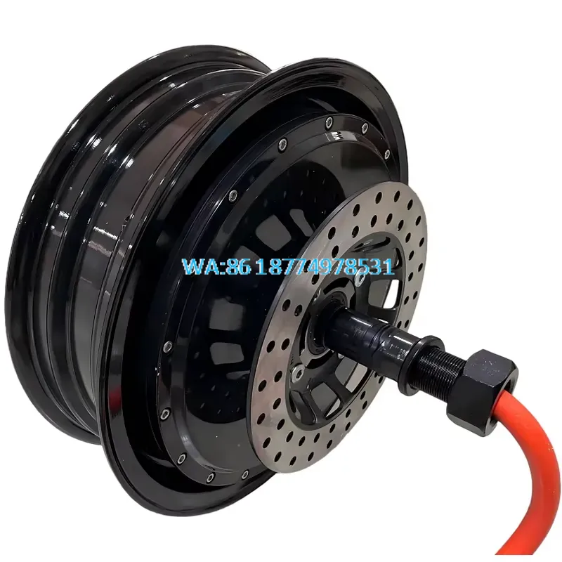 محرك محور بدون فرشاة بقوة 5000 - مراجعة 13 Inch 72V 5000W Brushless Motor وسعره