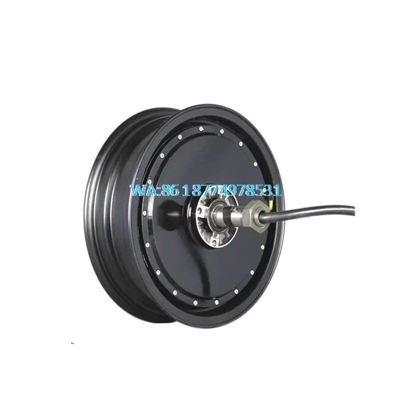 محرك محور بدون فرشاة بقوة 5000 - مراجعة 13 Inch 72V 5000W Brushless Motor وسعره